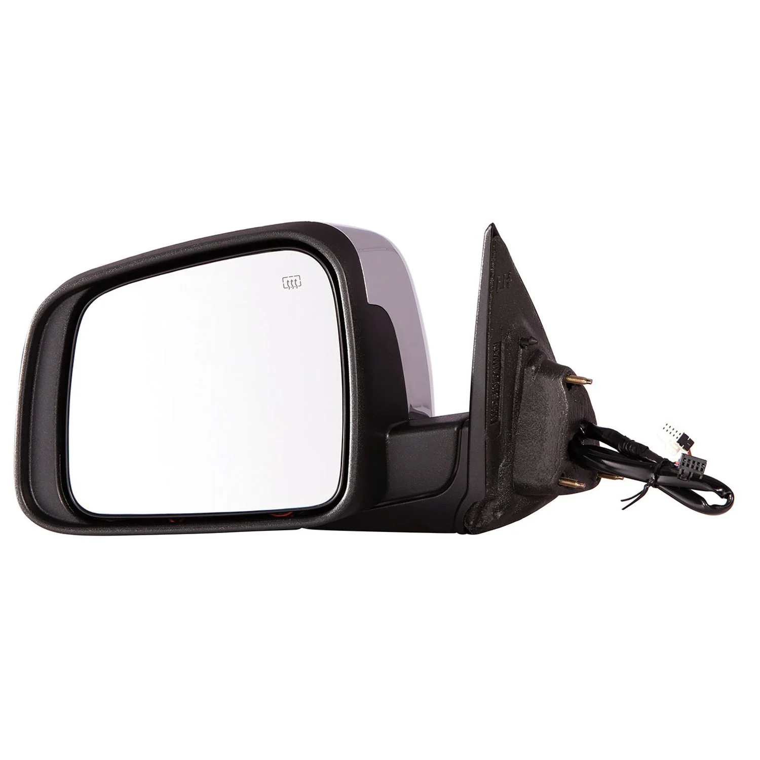 Door Mirror Assembly Left w/Memory w/o Blind Spot Detection w/o Auto Dimming Chrome for Dodge Durango 2011–2022