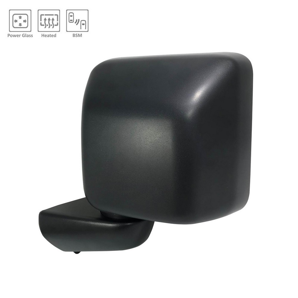 Door Mirror Assembly Left Power w/Blind Spot Detection for Jeep Wrangler Gladiator