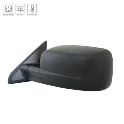 Door Mirror Left Standard Type Power Heated Fold-Away for Ram 2500 2019–2020