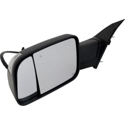 Door Mirror Assembly Left w/Towing Pkg Non-Heated w/Blind Spot Detection Black Trim for Ram 1500 2019