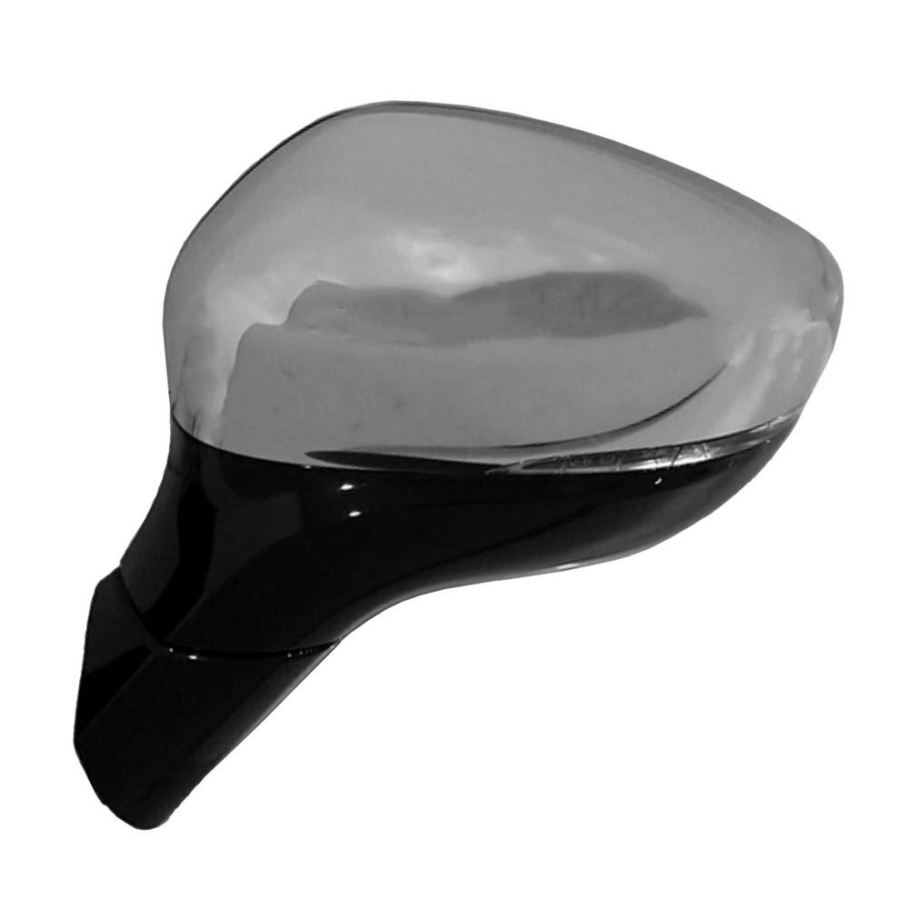 Door Mirror Assembly Left Dual Elect Mirror Pkg w/o Surround View Camera Chrome for Chrysler Pacifica 2017–2019