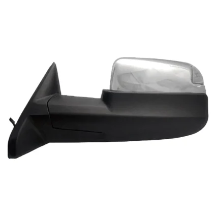 Door Mirror Assembly Left w/Towing Pkg w/o Blind Spot Sensor w/Memory Chrome for Ram 2500 3500