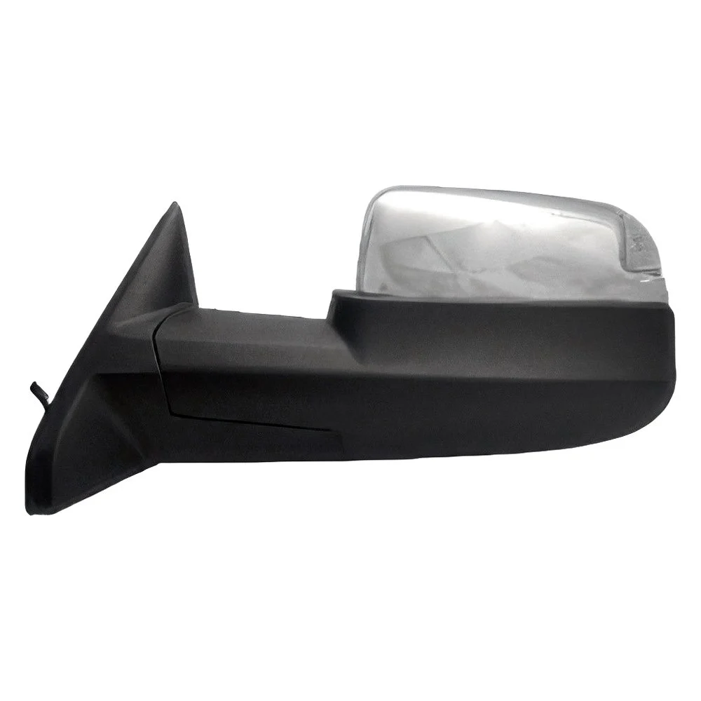 Door Mirror Assembly Left w/Towing Pkg w/o Blind Spot Sensor w/Memory Chrome for Ram 2500 3500