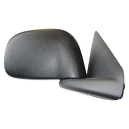 Door Mirror Assembly Right Manual w/o Towing Pkg Black for Dodge Ram 1500 Ram 2500 Ram 3500