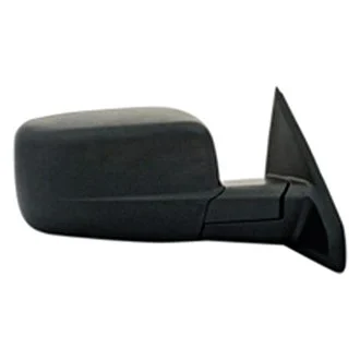 Door Mirror Assembly Right Manual w/o Towing Textured Black for Dodge Ram 2500 Ram 1500 Ram 1500 2500
