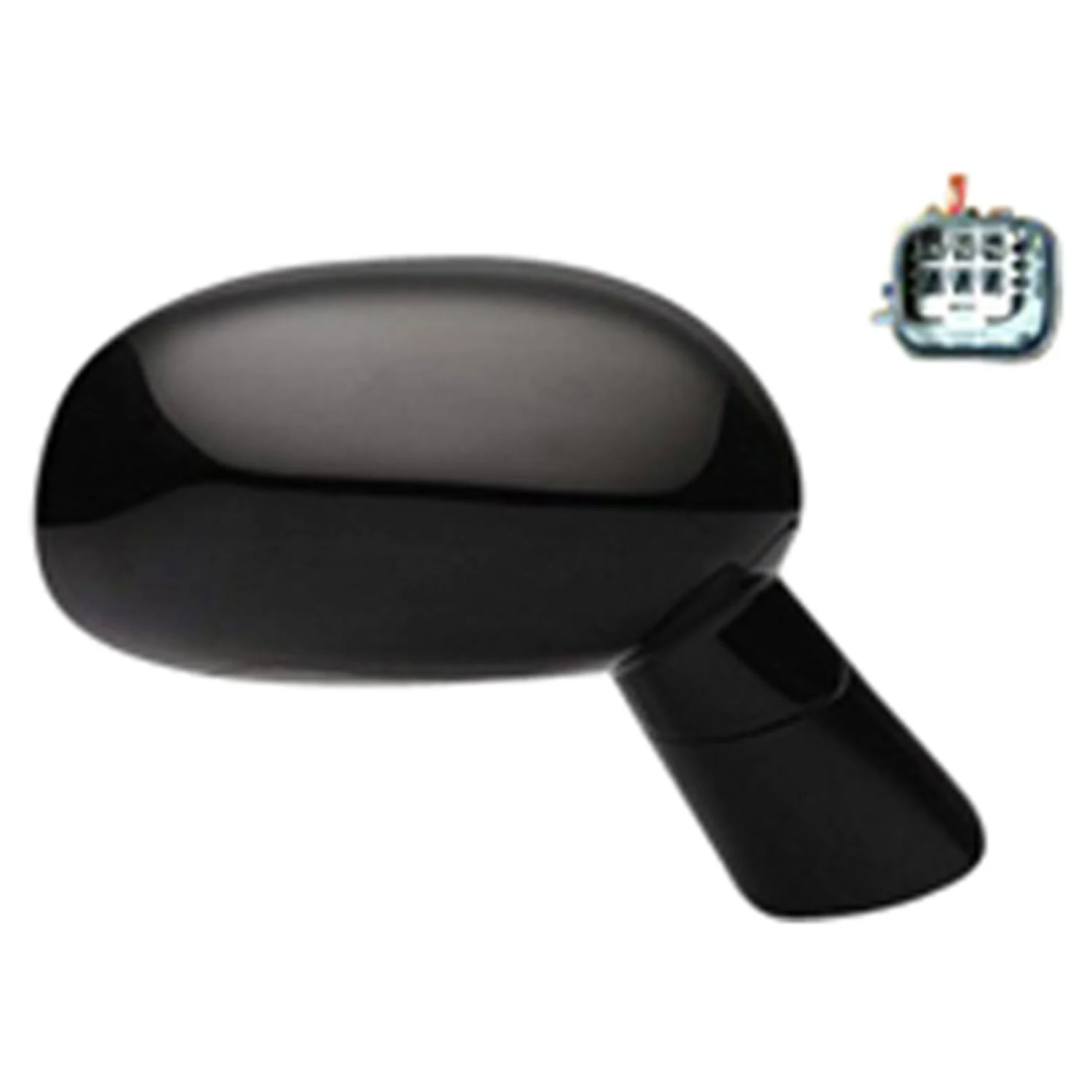 Door Mirror Assembly Right Power Heated for Dodge Challenger 2008–2013