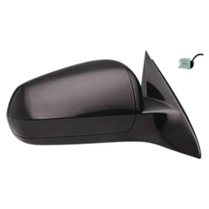 Door Mirror Assembly Right Power w/o Fold-Away Design Flat Black for Chrysler Sebring Sedan 2007–2010