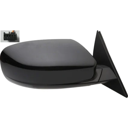 Door Mirror Assembly Right Power w/o Auto Dimming w/o Signal Lamp for Dodge Charger 2011–2015