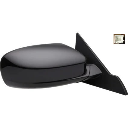 Door Mirror Assembly Right Power Heated Black (Code X8) for Chrysler 200 Convertible 2011–2012