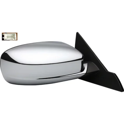 Door Mirror Assembly Right Power Heated Chrome for Chrysler 200 Convertible 2011–2012