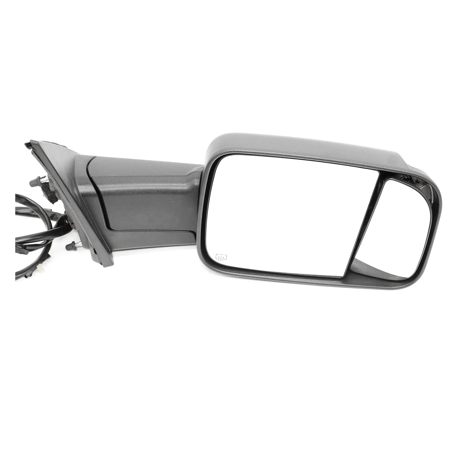 Door Mirror Assembly Right w/Towing Pkg Non-Heated w/o Blind Spot Detection Black Trim for Ram 1500 2019