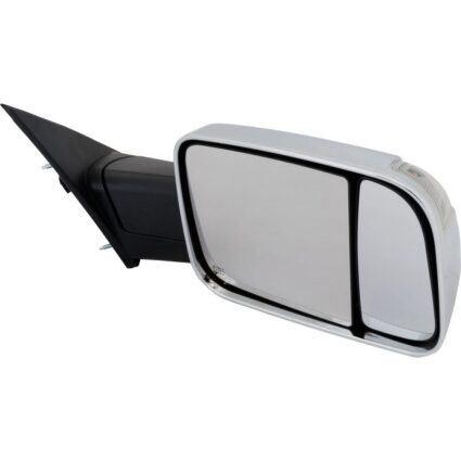 Door Mirror Assembly Right w/Towing Pkg w/o Blind Spot Detection Chrome Trim for Ram 1500 2019–2021