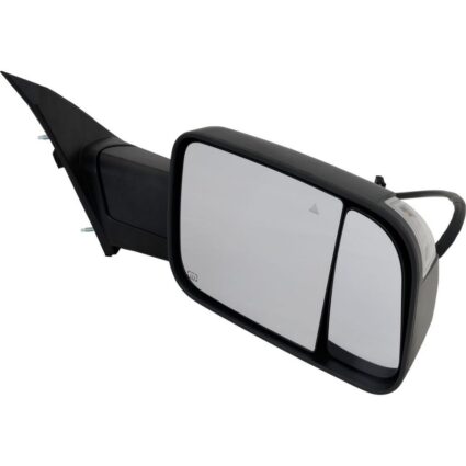 Door Mirror Assembly Right w/Towing Pkg Non-Heated w/Blind Spot Detection Black Trim for Ram 1500 2019