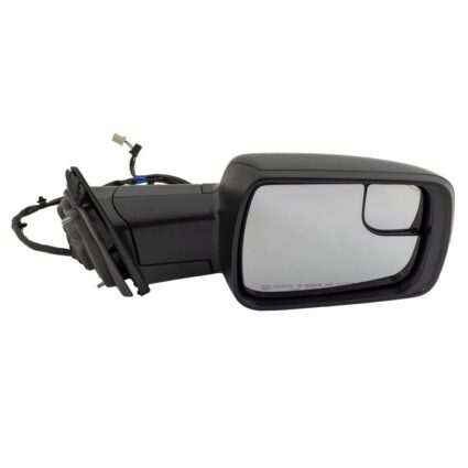 Door Mirror Assembly Right Standard Type w/o Blind Spot Detection Fold-Away Black for Ram 1500 2019–2022
