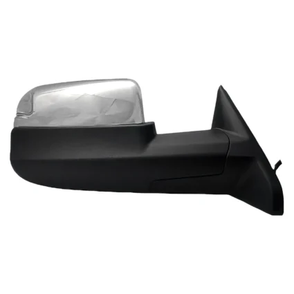 Door Mirror Right w/Towing Pkg w/o Blind Spot Sensor w/Memory Chrome for Ram 2500 3500