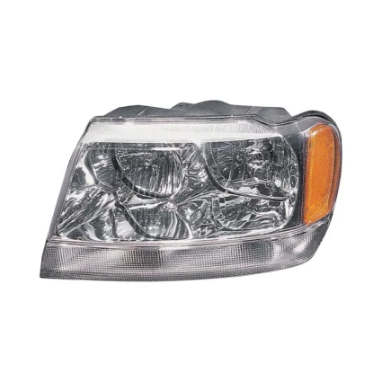Headlight Assembly Composite Left for Jeep Grand Cherokee Limited Overland 1999–2004