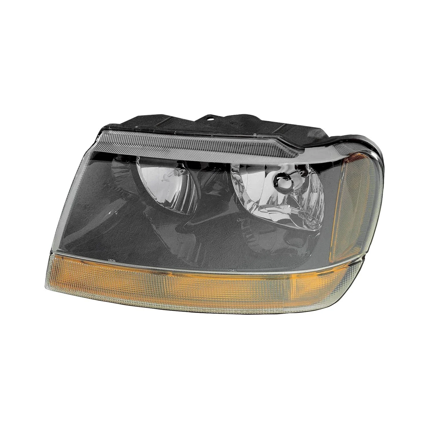 Headlight Assembly Composite Left w/o Headlamp Leveling for Jeep Grand Cherokee Laredo Sport 1999–2004
