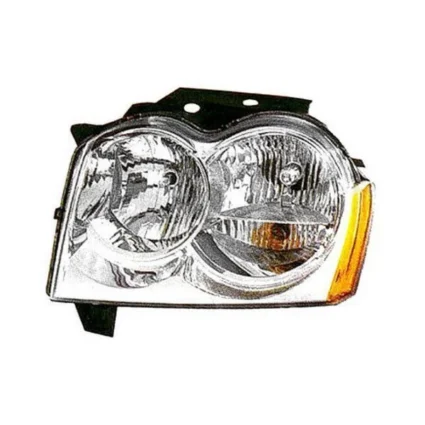 Headlight Assembly Composite Left w/o Bulbs or Sockets for Jeep Grand Cherokee 2005–2007