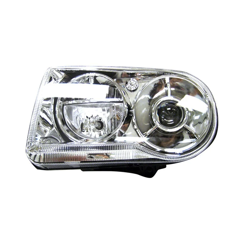 Headlight Assembly Composite Left Halogen w/Delay Option To 11-1-08 w/halogen for Chrysler 300 2005–2010