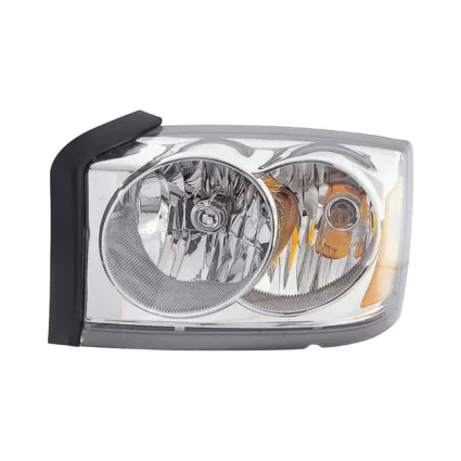 Headlight Assembly Composite Left w/o Black Bezel for Dodge Dakota 2006–2007
