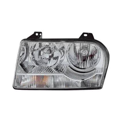 Headlight Assembly Composite Left Halogen w/o Delay Option w/Bulb for Chrysler 300 2009–2010