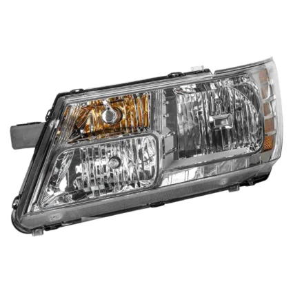 Headlight Assembly Composite Left Chrome Trim CAPA for Dodge Journey 2009–2020