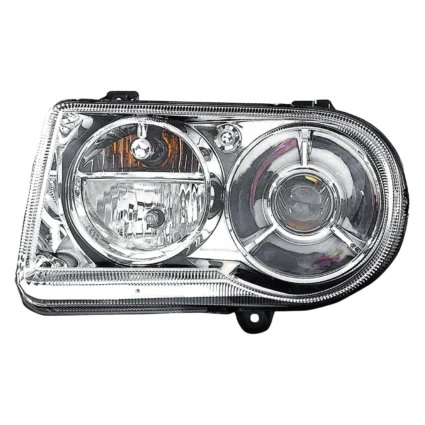Headlight Assembly Composite Left Halogen w/Delay Option From 11-1-08 CAPA for Chrysler 300 2009–2010
