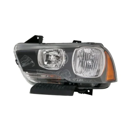 Headlight Assembly Composite Left Halogen for Dodge Charger 2011–2014