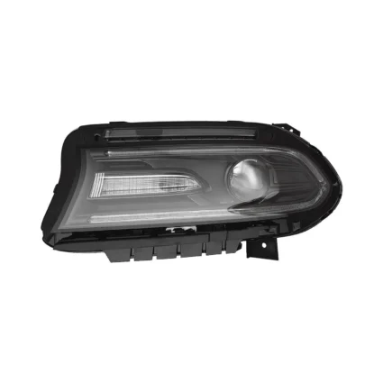 Headlight Assembly Composite Left HID Projector for Dodge Charger 2015–2018