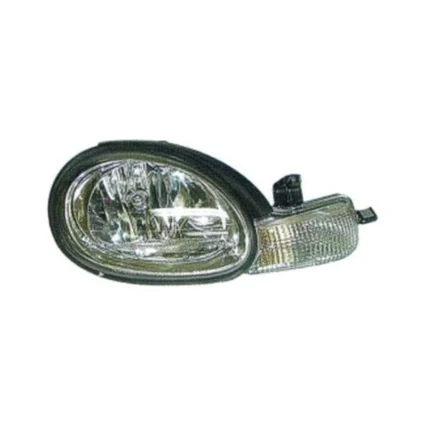 Headlight Assembly Composite Right w/o Black Bezel for Dodge Neon 2000–2005