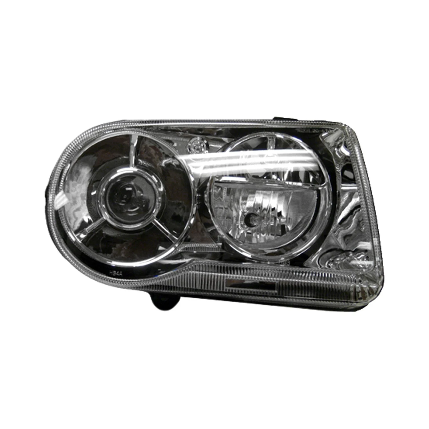 Headlight Assembly Composite Right Halogen w/Delay Option To 11-1-08 w/halogen for Chrysler 300 2005–2010