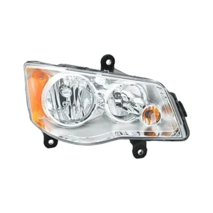 Headlight Assembly Composite Right Halogen for Chrysler Town & Country Dodge Grand Caravan