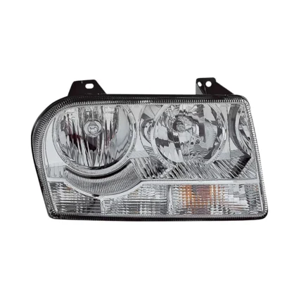 Headlight Assembly Composite Right Halogen w/o Delay Option w/Bulb for Chrysler 300 2009–2010
