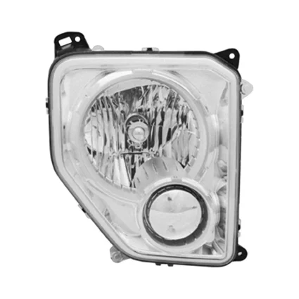 Headlight Assembly Composite Right w/o Fog Lamps Oval Bulb Shield for Jeep Liberty 2008–2012