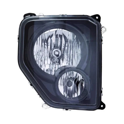 Headlight Assembly Composite Right w/Black Bezel for Jeep Liberty 2010–2012