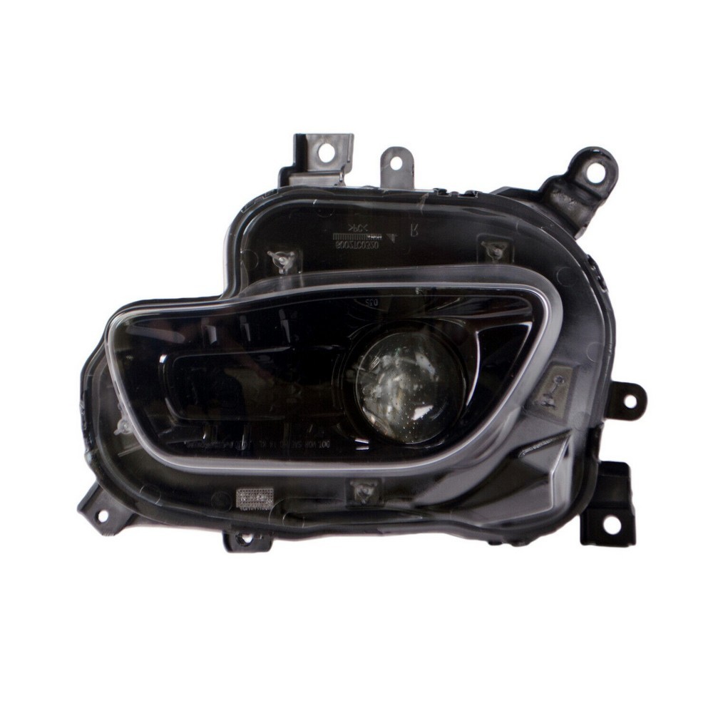 Headlight Assembly Composite Right HID Black Trim for Jeep Cherokee 2014–2018