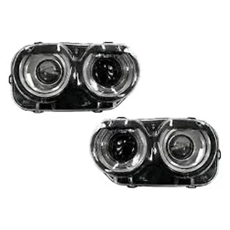Headlight Assembly Composite Right w/o Air Ducts CAPA for Dodge Challenger R/T SXT SXT Plus SRT 392 R/T Plus R/T Scat Pack 2015–2023