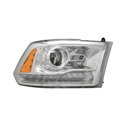 Headlight Assembly Composite Right HID Quad Projector Chrome for Ram 1500 2500 3500 1500 Classic