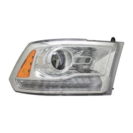 Headlight Assembly Composite Right HID Quad Projector Chrome CAPA for Ram 1500 2500 3500 1500 Classic