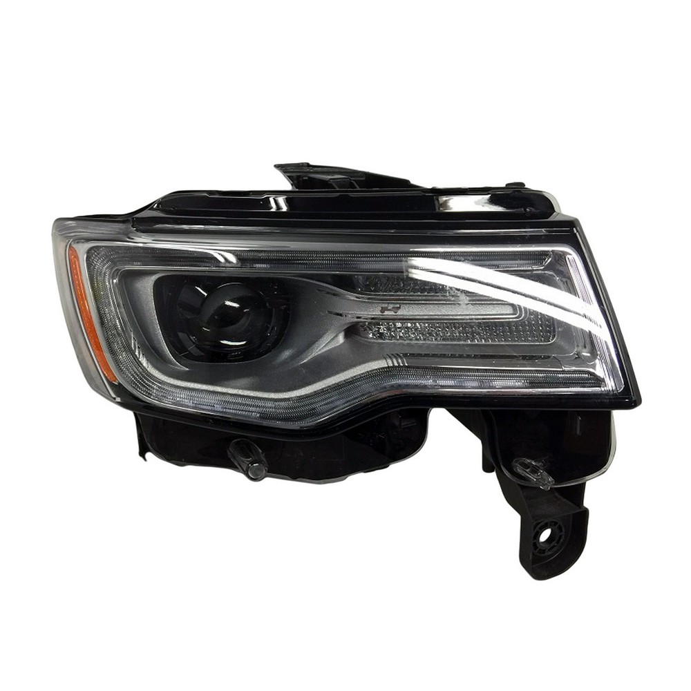 Headlight Assembly Composite Right Bi-Xenon Projector Type for Jeep Grand Cherokee Overland 2017–2022