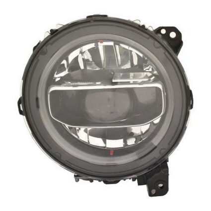 Headlight Assembly LED Composite Right LED Reflector Headlamps for Jeep Gladiator Wrangler