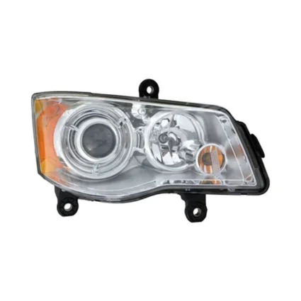 Headlight Lens Housing Right HID North America Spec for Chrysler Town & Country 2008–2016