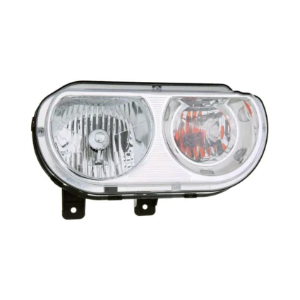 Headlight Lens Housing Right Halogen for Dodge Challenger 2008–2014