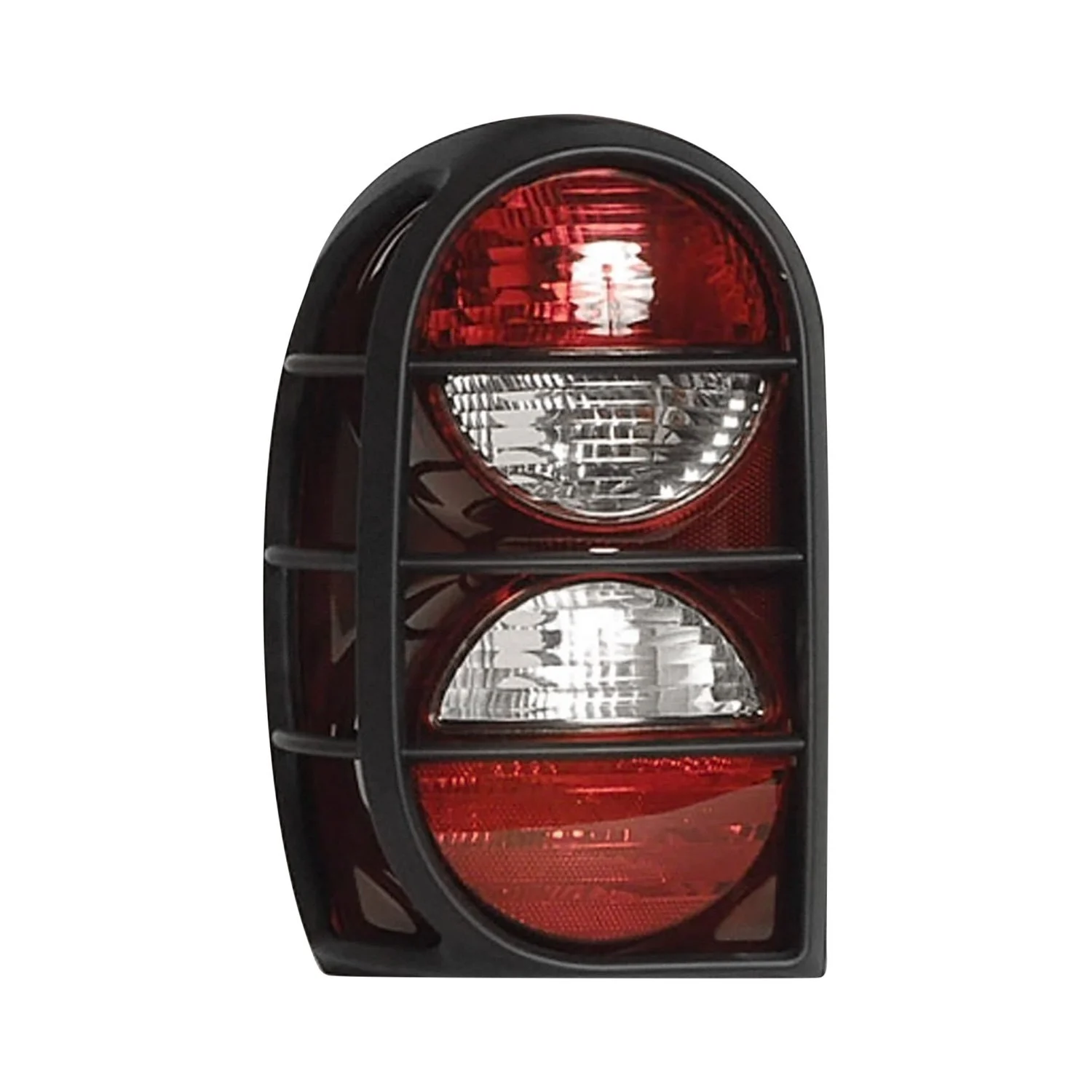Tail Light Assembly Left w/Air Dam w/o Bulbs or Sockets for Jeep Liberty 2005–2006