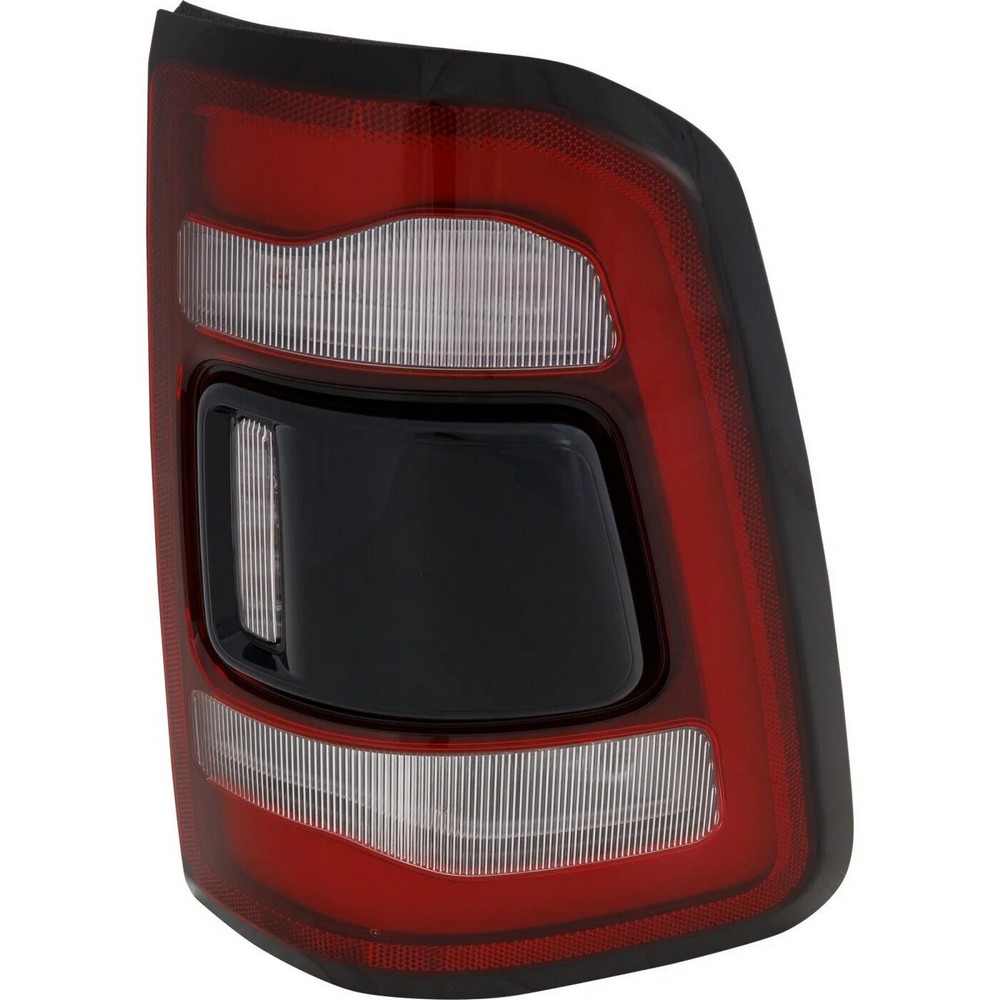 Tail Light Assembly Right LED w/o Blind Spot Detection Black Trim for Ram 1500 2019–2024