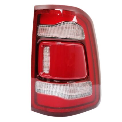 Tail Light Assembly Right LED w/Blind Spot Detection Chrome Trim for Ram 1500 2019–2024