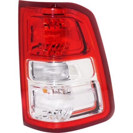 Tail Light Assembly Right Bulb Type Chrome Bezel for Ram 1500 2019–2024