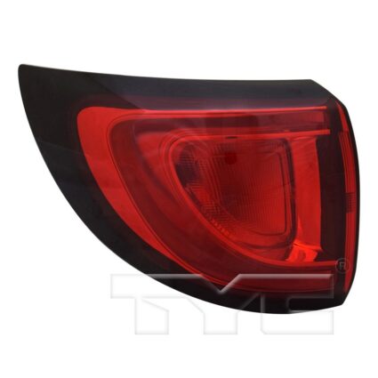 Tail Light Assembly Left Outer LED CAPA for Chrysler Pacifica Voyager