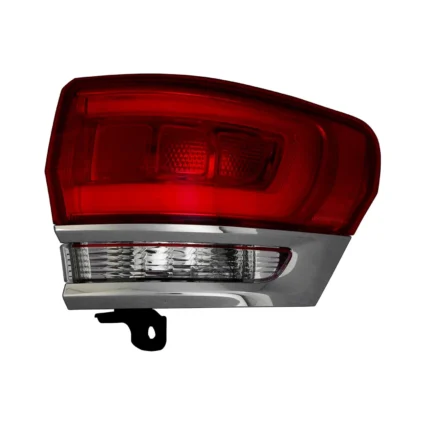 Tail Light Assembly Right Outer w/o Gray Trim Chrome CAPA for Jeep Grand Cherokee Grand Cherokee WK