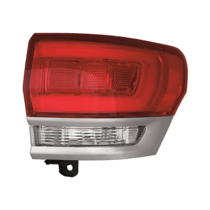 Tail Light Assembly Right Outer w/Platinum Insert CAPA for Jeep Grand Cherokee Grand Cherokee WK